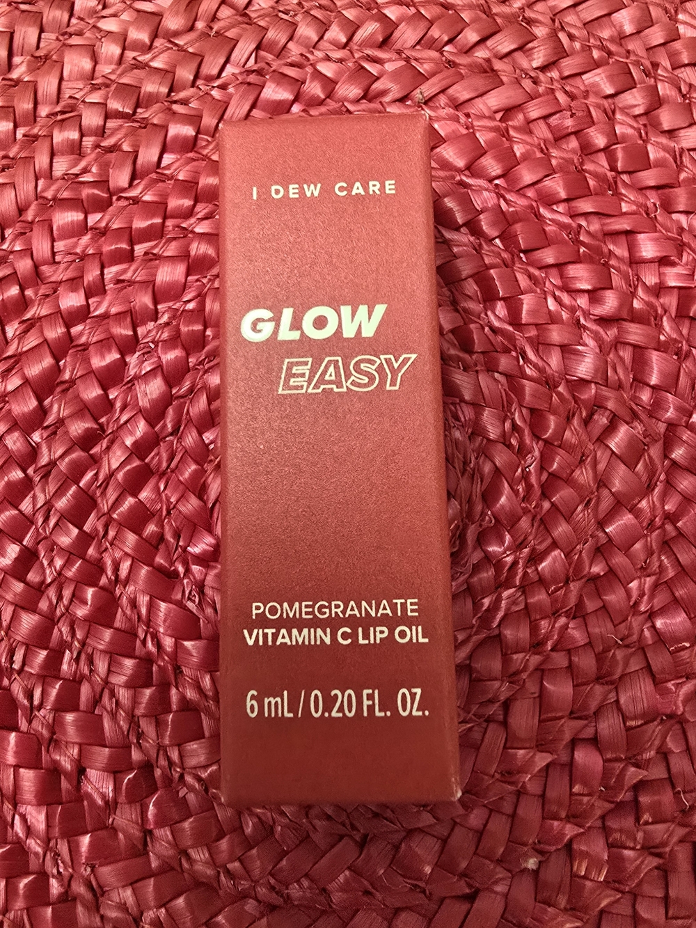 I Dew Care Glow Easy Pomegranate Vitamin C Lip Oil